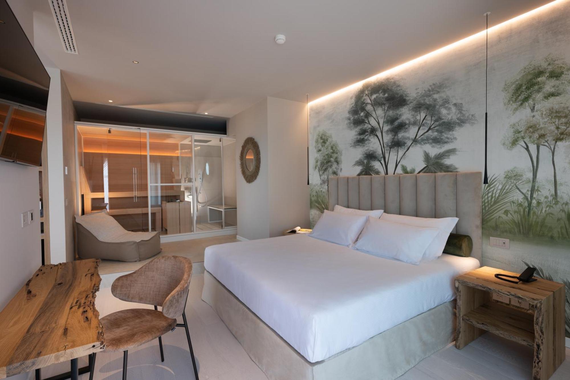 Savoy Beach Hotel & Thermal Spa Bibione Eksteriør bilde A bedroom at the hotel