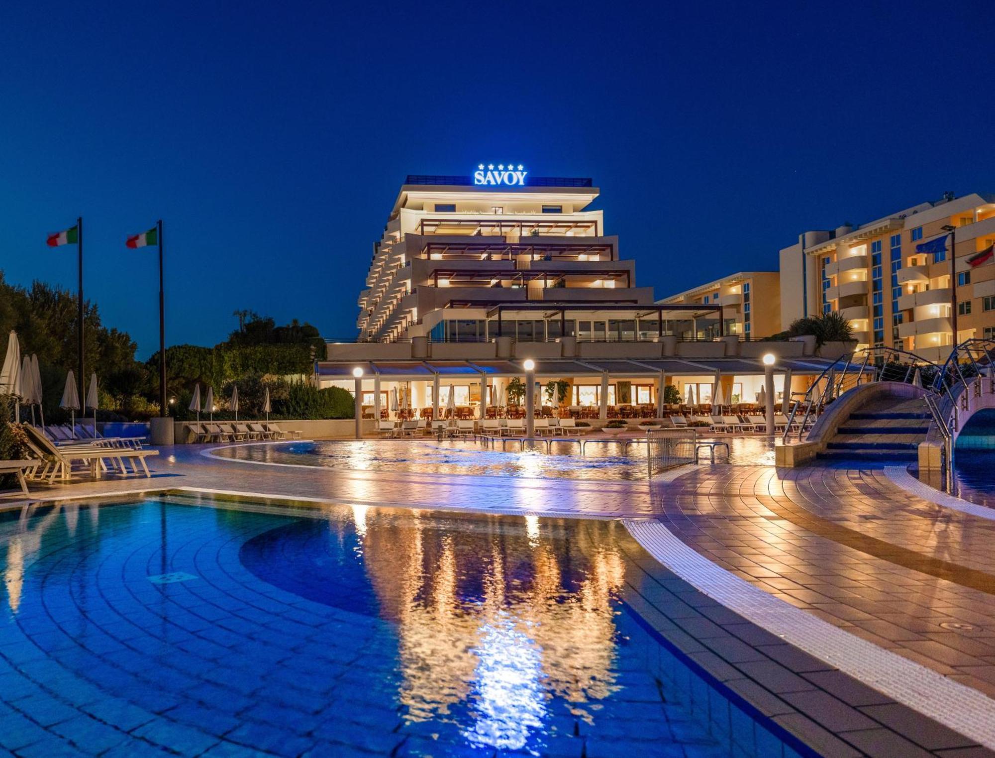 Savoy Beach Hotel & Thermal Spa Bibione Eksteriør bilde
